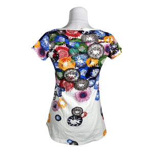 Unisex Desigual - T-särk, suurus 36 - Valge (2)