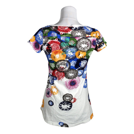 Unisex Desigual - T-särk, suurus 36 - Valge (2)