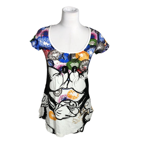 Unisex Desigual - T-särk, suurus 36 - Valge ()