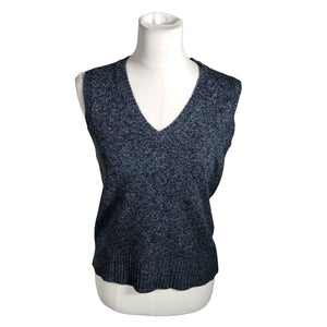 Unisex Brookshire - Kootud vest, suurus 38 - Sinine (1)