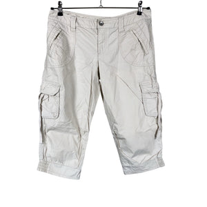 Unisex Esprit - Mittevenivad poolpikad püksid, suurus 38 - Beige (1)