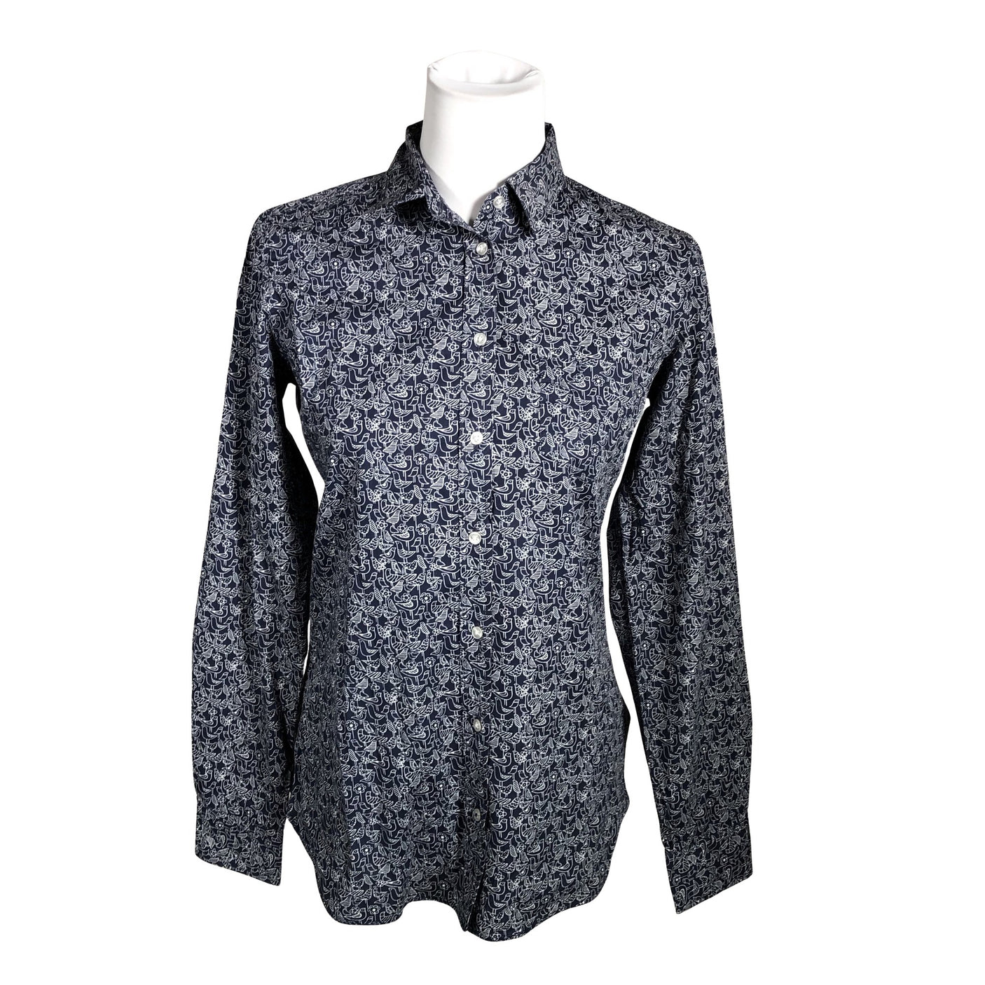 Unisex Marie Lund - Triiksärk, suurus 36 - Sinine (1)