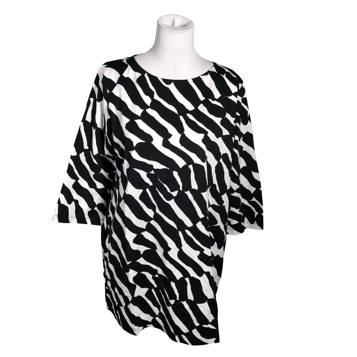 Unisex Marimekko - Trikotaažist tuunika, suurus 40 - Must (1)