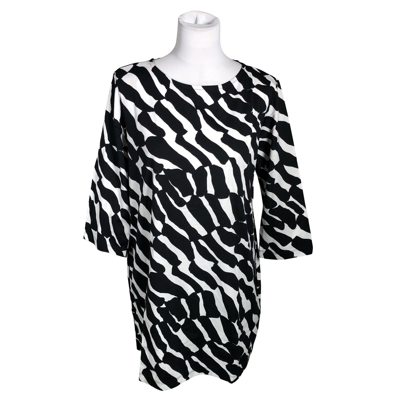 Unisex Marimekko - Trikotaažist tuunika, suurus 36 - Must (1)