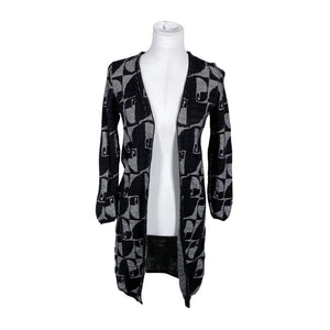 Unisex Kaino - Kardigan, suurus 36 - Must (1)