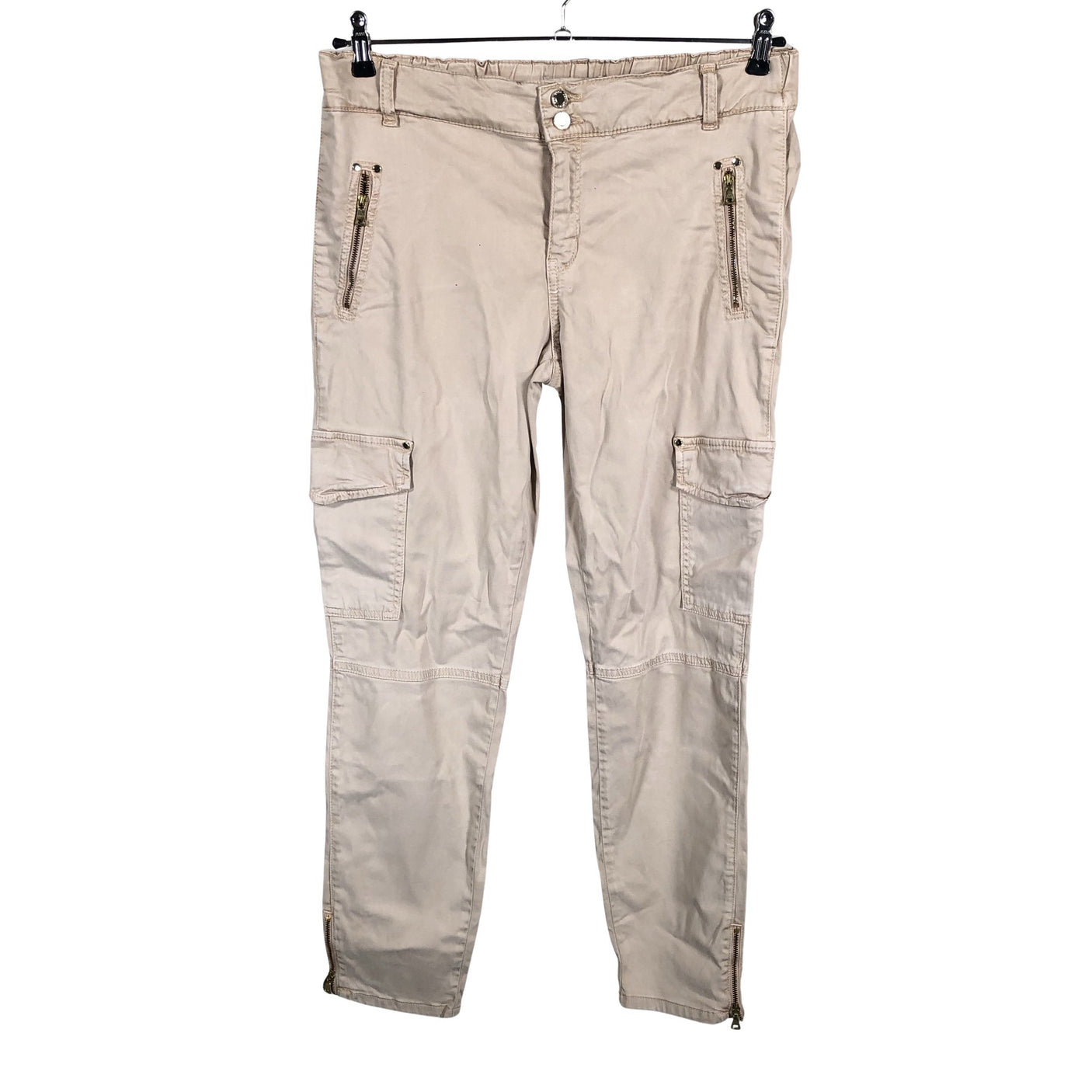 Unisex Mos Mosh - Mittevenivad püksid, suurus 38 - Beige (1)
