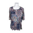 Unisex Voglia - Trikotaažist pluus, suurus 38 - Sinine ()