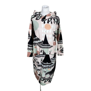 Unisex Papu - Trikotaažist kleit, suurus 38 - Heleroosa (1)