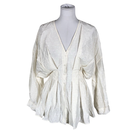 Unisex Samsoe&Samsoe - Pluus, suurus 36 - Looduslik valge ()