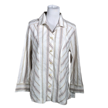 Unisex Carolin - Triiksärk, suurus 38 - Looduslik valge ()