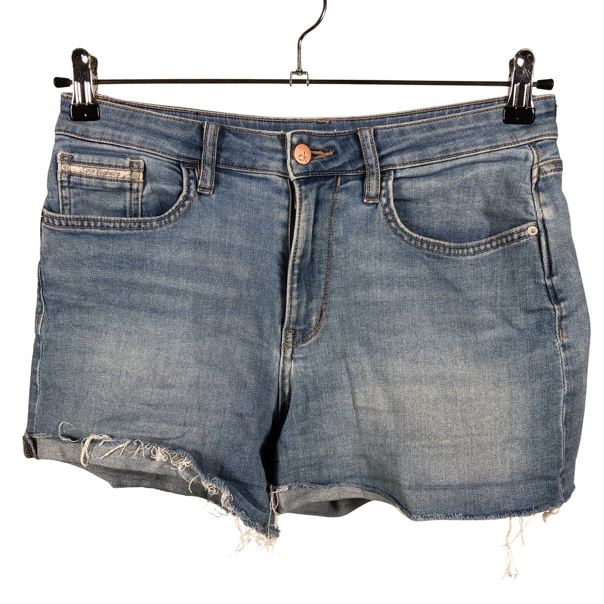 Unisex Calvin Klein Jeans - Teksast lühikesed püksid, suurus W28 - Helesinine (1)