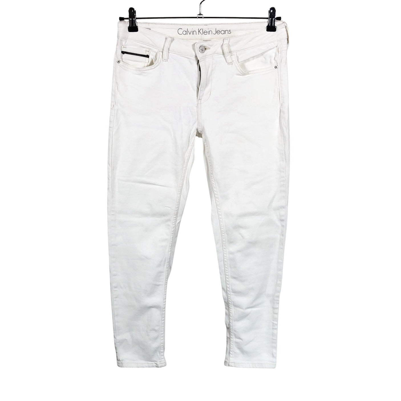 Unisex Calvin Klein Jeans - Teksad, suurus W30 - Valge (1)