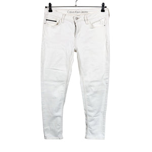 Unisex Calvin Klein Jeans - Teksad, suurus W30 - Valge (1)