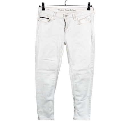 Unisex Calvin Klein Jeans - Teksad, suurus W30 - Valge ()
