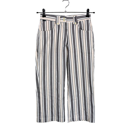 Unisex Backtee - Mittevenivad püksid, suurus 34 - Valge ()
