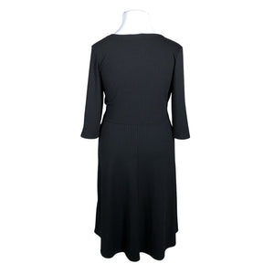 Unisex Lost Ink - Trikotaažist kleit, suurus 44 - Must (2)