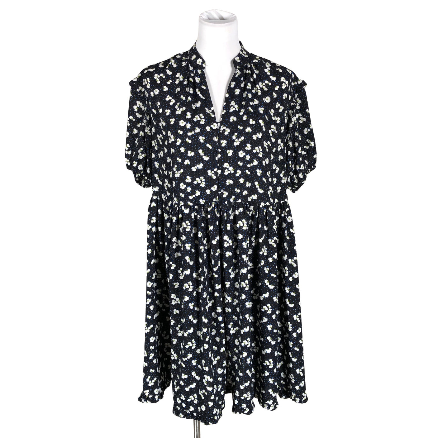Unisex Selected - Mitteveniv kleit, suurus 38 - Must (1)