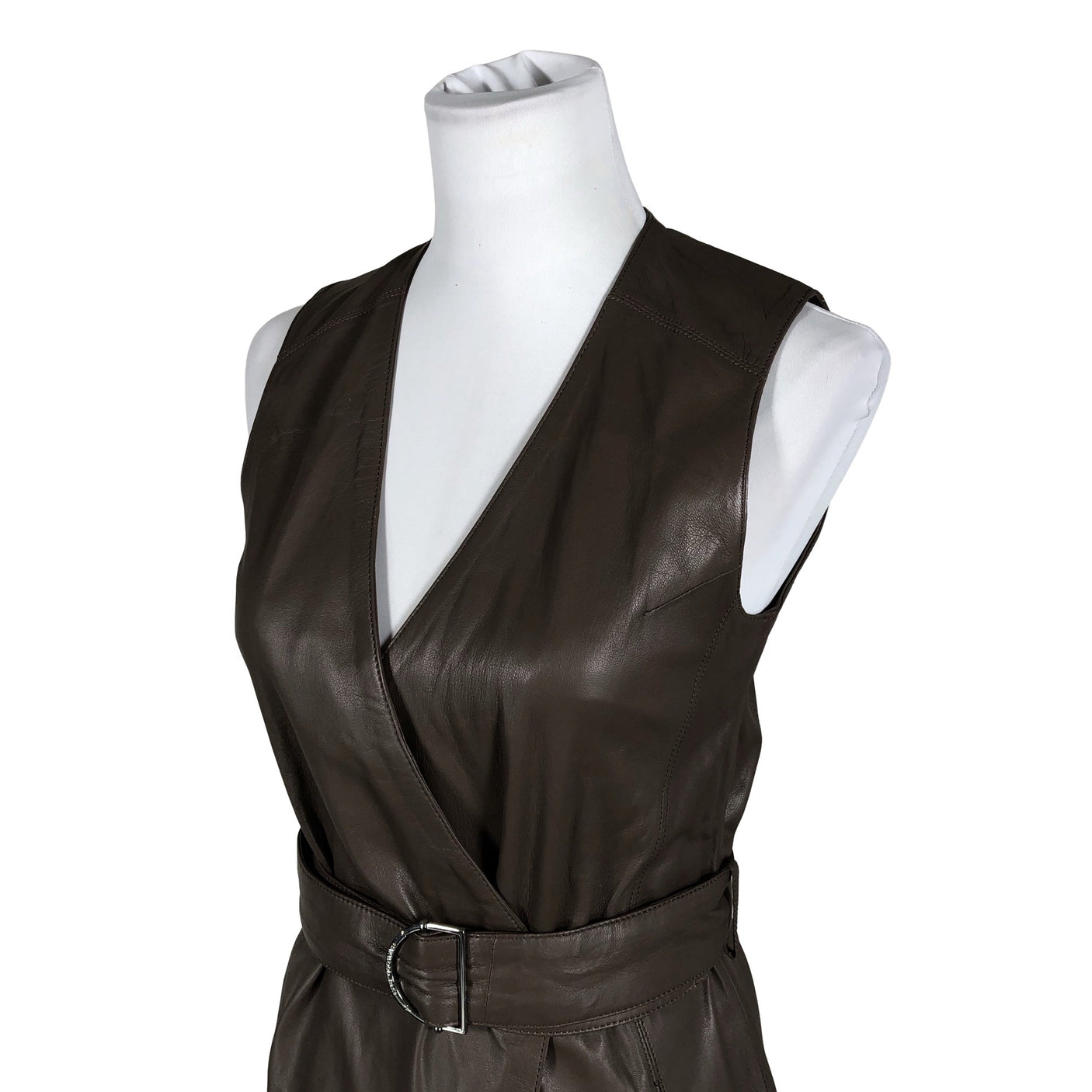 Unisex Oakwood - Mitteveniv kleit, suurus 38 - Pruun (3)