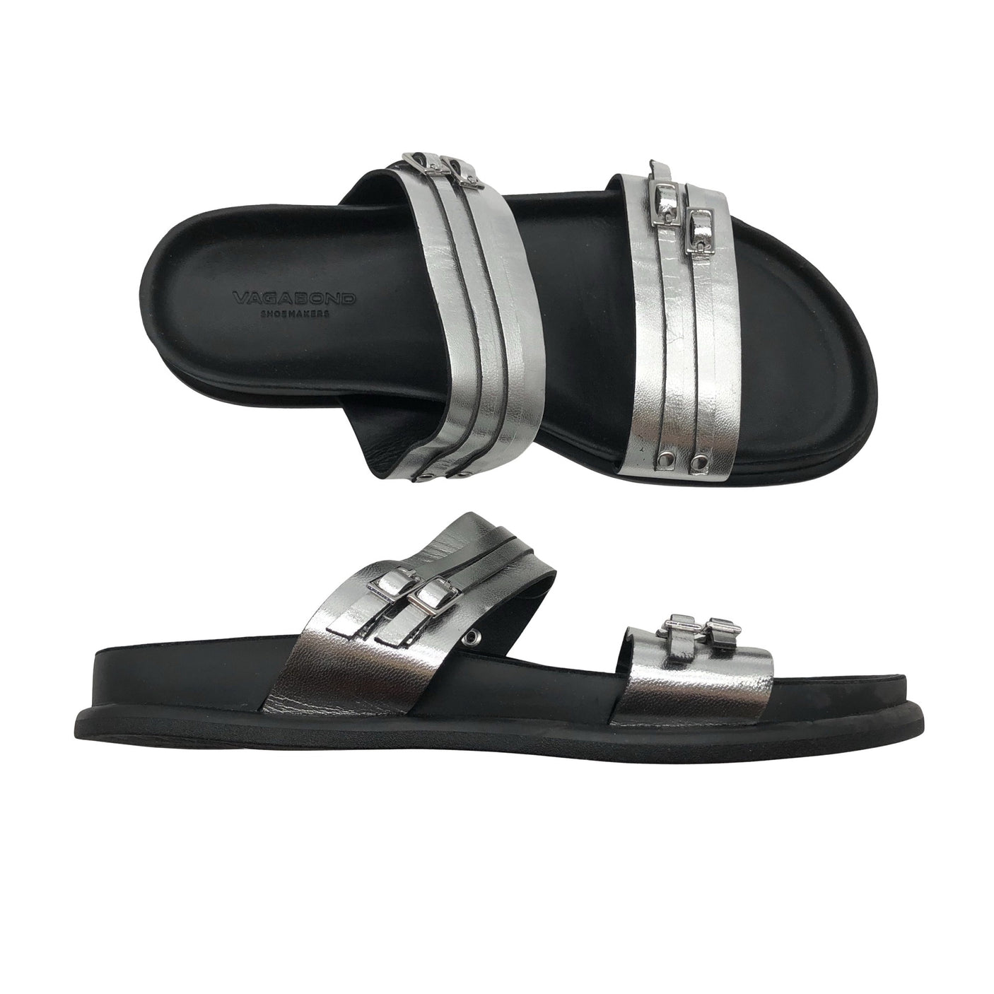 Unisex Vagabond - Rihmikud, suurus 38 - Hõbe (1)