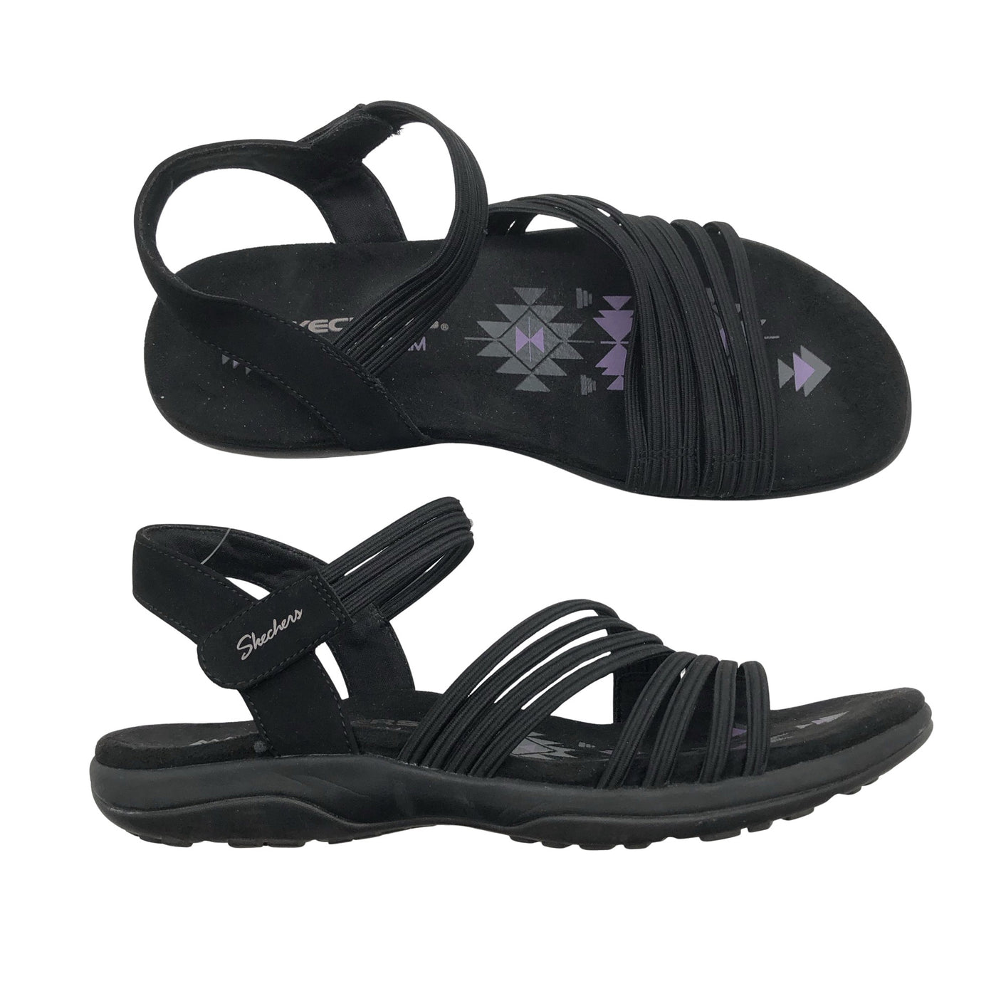 Unisex Skechers - Rihmikud, suurus 38 - Must (1)