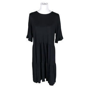 Unisex Nanso - Trikotaažist kleit, suurus 40 - Must (1)
