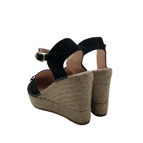 Unisex Macarena - Kiilkontsaga rihmikud, suurus 41 - Must (2)