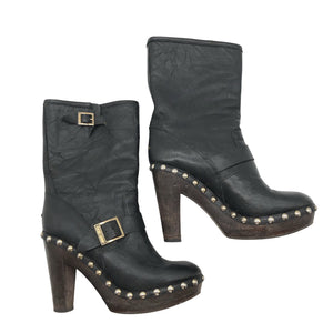 Unisex Jimmy Choo - Poolsaapad, suurus 40 - Must (1)