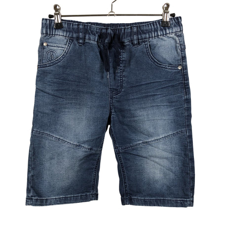 Unisex POMPdeLUX - Teksast lühikesed püksid, suurus 140 - 146 - Sinine ()