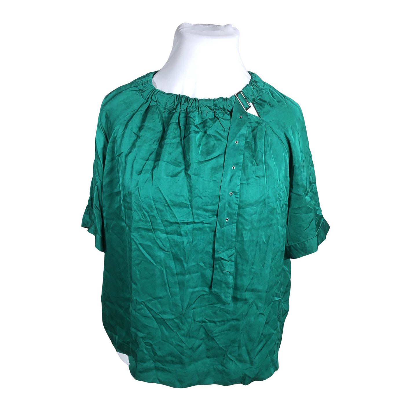 Unisex InWear - Lühikeste käistega pluus, suurus 42 - Roheline (1)