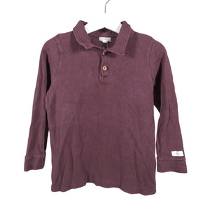 Unisex Newbie - Polosärk, suurus 110 - 116 - Veinipunane (1)
