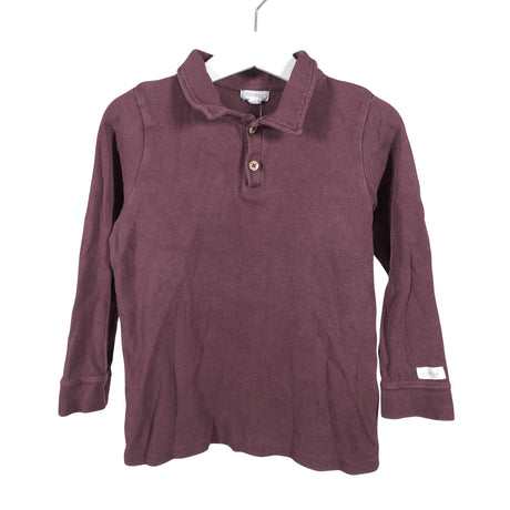 Unisex Newbie - Polosärk, suurus 110 - 116 - Veinipunane ()