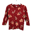 Unisex Lindex - Trikotaažist pluus, suurus 104 - 110 - Punane ()