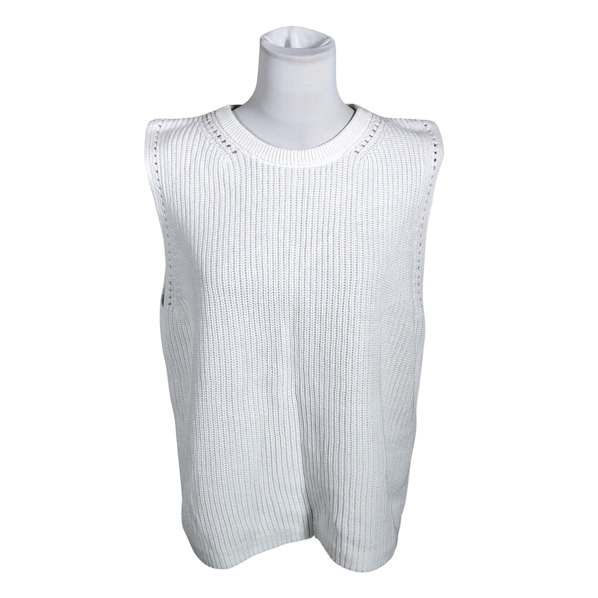 Unisex Esprit - Kootud vest, suurus 40 - Valge (1)