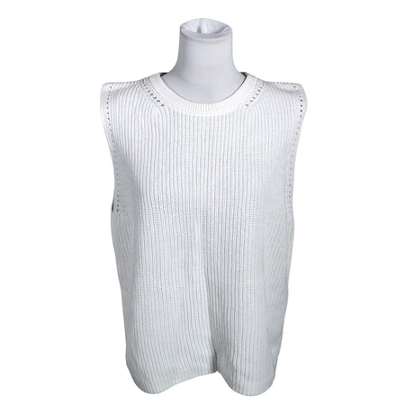 Unisex Esprit - Kootud vest, suurus 40 - Valge ()