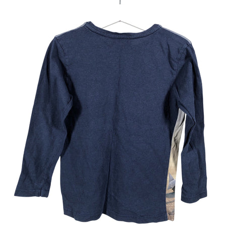 Unisex Molo Kids - Trikotaažist pluus, suurus 104 - 110 - Sinine (2)