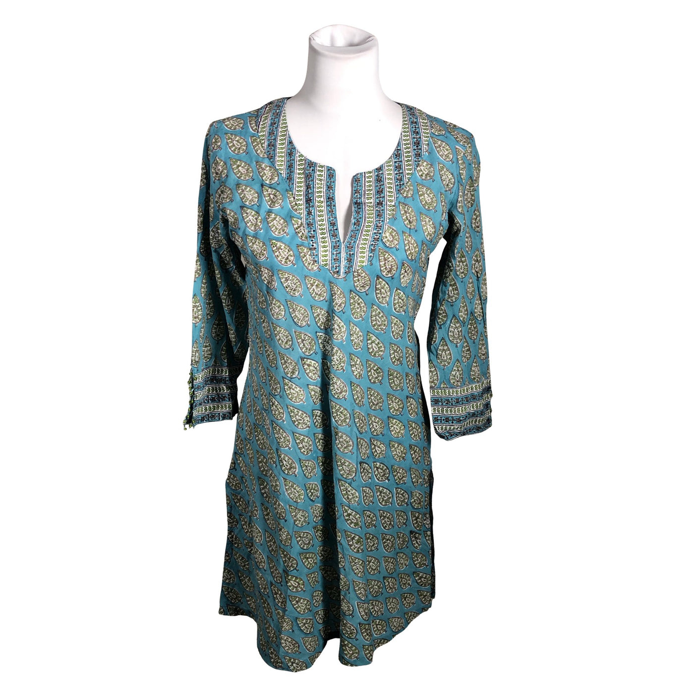 Unisex Anokhi - Mitteveniv kleit, suurus 38 - Sinine (1)