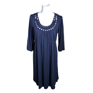 Unisex Soyaconcept - Trikotaažist kleit, suurus 40 - Sinine (1)