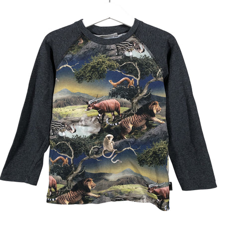 Unisex Molo Kids - Trikotaažist pluus, suurus 104 - 110 - Hall ()