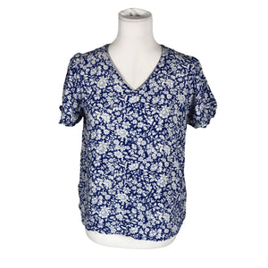 Unisex Noom - Lühikeste käistega pluus, suurus 40 - Sinine (1)