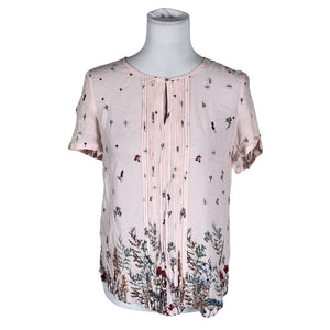Unisex Esprit - Lühikeste käistega pluus, suurus 40 - Heleroosa (1)