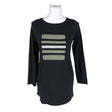 Unisex Nanso - Trikotaažist pluus, suurus 38 - Must ()