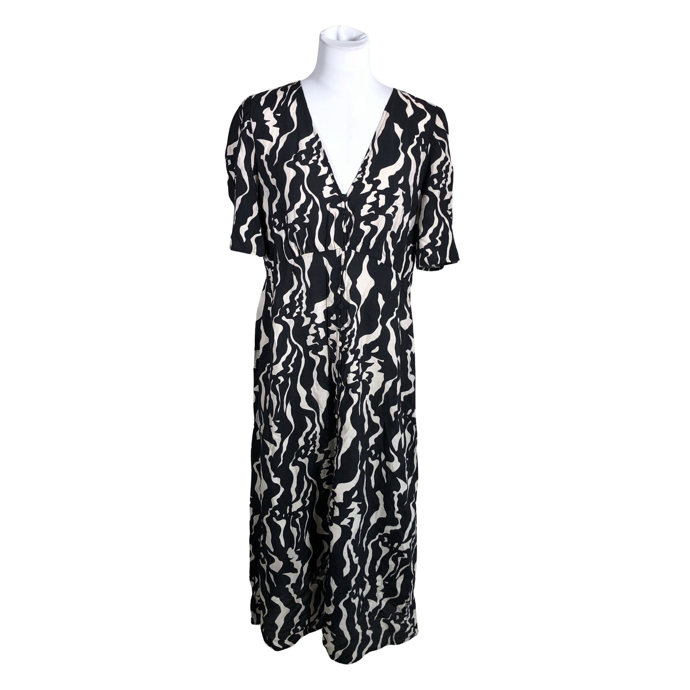 Unisex Lindex - Maksikleit, suurus 40 - Must (1)