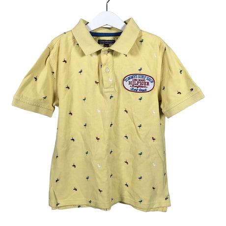 Unisex Tommy Hilfiger - Polosärk, suurus 134 - 140 - Kollane ()