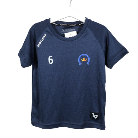 Unisex Bauer - Spordisärk, lühikesed käised, suurus 122 - 128 - Sinine ()