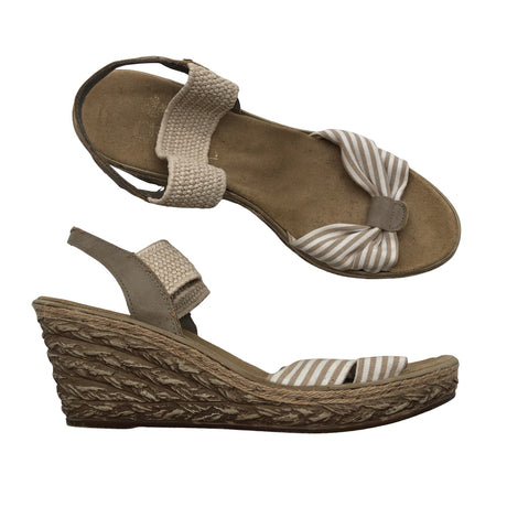 Unisex Rieker - Kiilkontsaga rihmikud, suurus 39 - Beige ()
