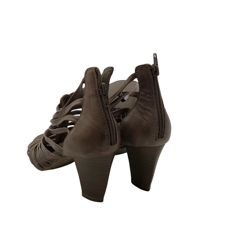 Unisex Tamaris - Kontsaga rihmikud, suurus 39 - Pruun (2)