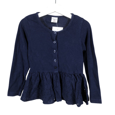 Unisex Polarn O. Pyret - Kardigan, suurus 98 - 104 - Sinine ()