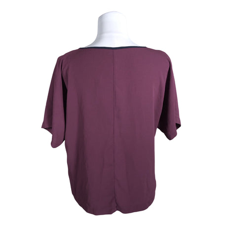 Unisex Marks&Spencer - Lühikeste käistega pluus, suurus 40 - Lilla (2)