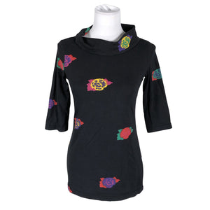 Unisex Marimekko - Trikotaažist pluus, suurus 36 - Must (1)