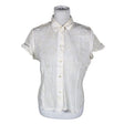 Unisex Otto Kern - Lühikeste käistega pluus, suurus 40 - Valge ()